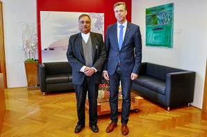 Dolenjska region capital visited by Ambassador of India